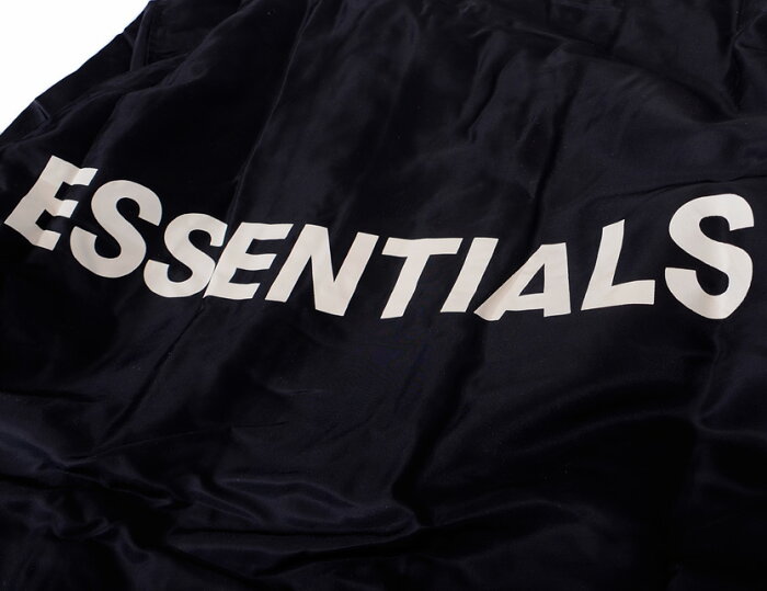 FOG Essentials (ｴｯｾﾝｼｬﾙｽﾞ) / Coach Jacket – BLACK | disarm | no ...