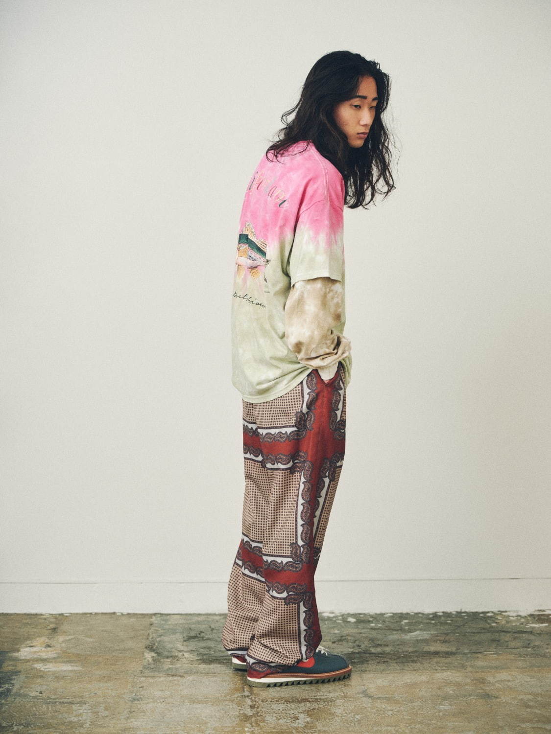 Children of the discordance / PERSONAL DATA PRINT TROUSERS C