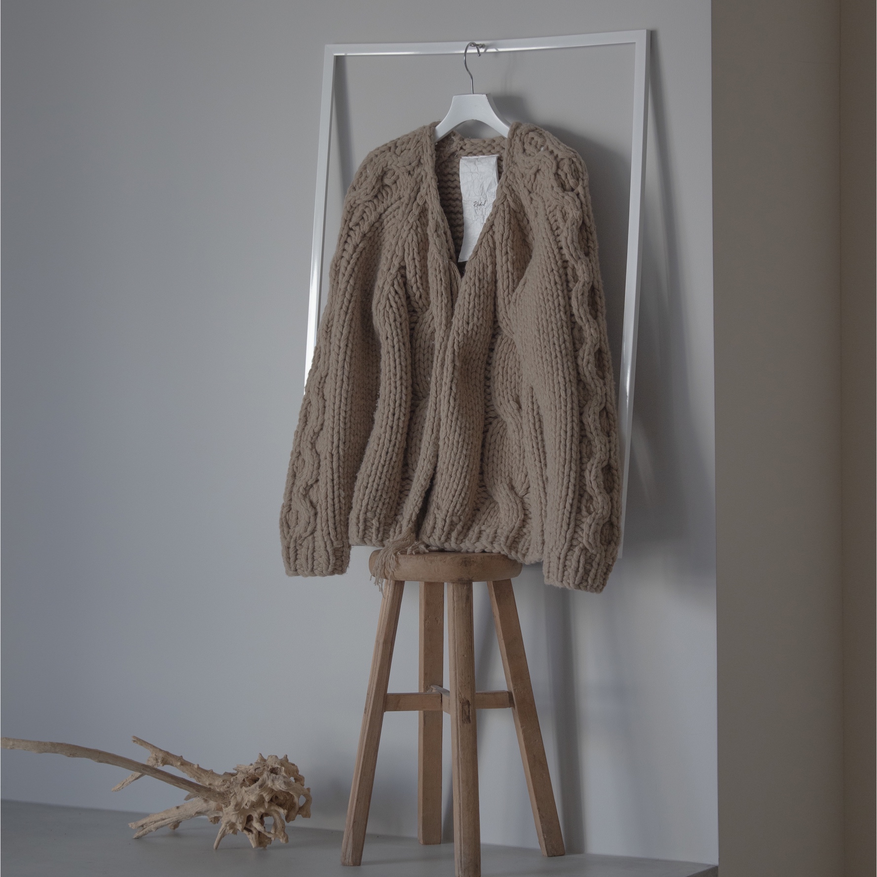 Rich I (ﾘｯﾁ ｱｲ) / MAAM [HAND KNIT CARDIGAN] | disarm | no