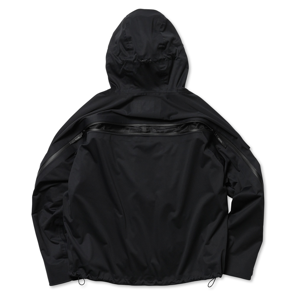 3 ROTOL ロトル  SHELL PARKA mark:1.3 BLACK