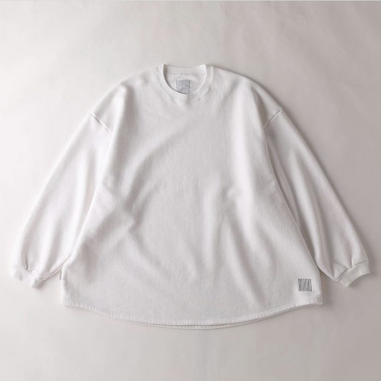 SFC / SUPER BIG SWEAT CREW – White