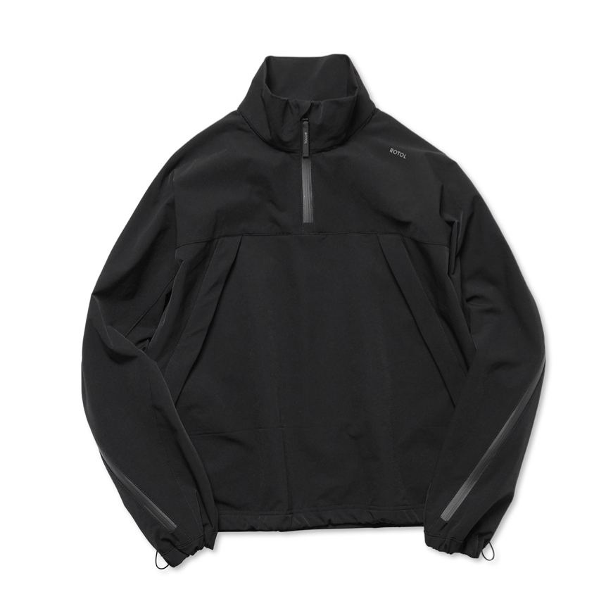 ROTOL / HALF ZIP TOP – BLACK | disarm | no. ROTOL 通販 愛媛県松山市