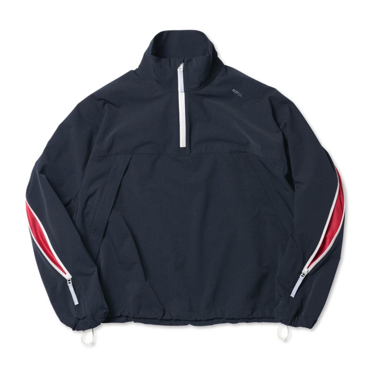 カラーネイビーROTOL HALF ZIP TECH BLOUSON