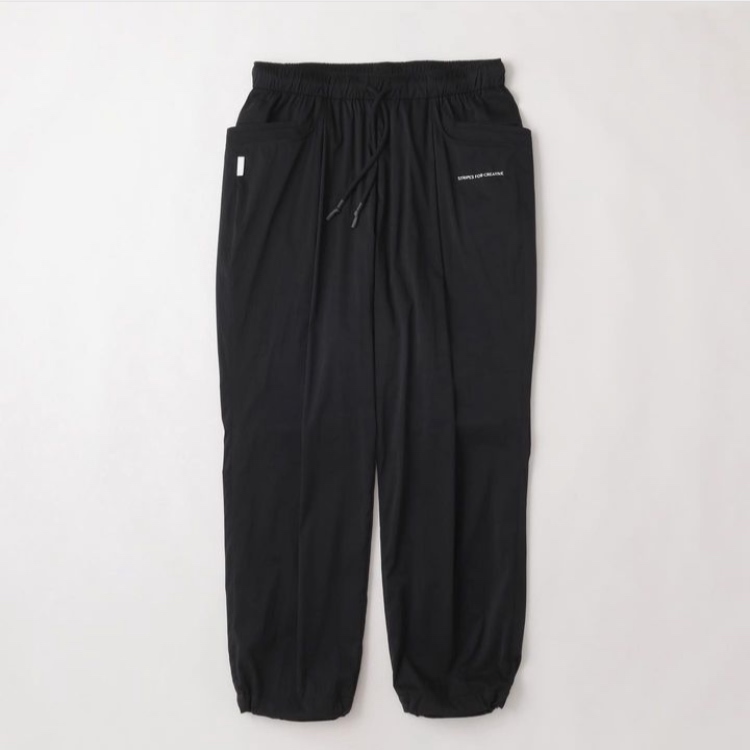 SFC / WIDE TAPERED EASY PANTS – Black